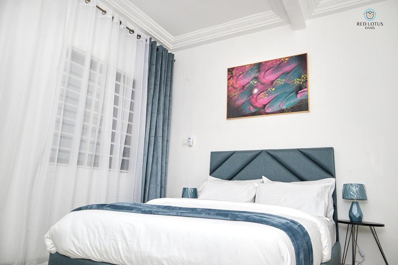 Charming Rooftop Apartments- Strong Wi-Fi & 40Percent Long-Stay Disc- Red Lotus Oasis Akkra Exterior foto