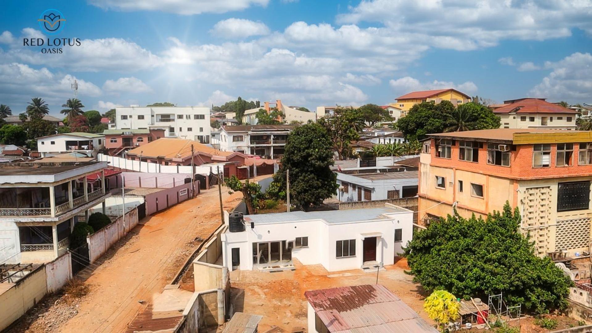 Charming Rooftop Apartments- Strong Wi-Fi & 40Percent Long-Stay Disc- Red Lotus Oasis Akkra Exterior foto